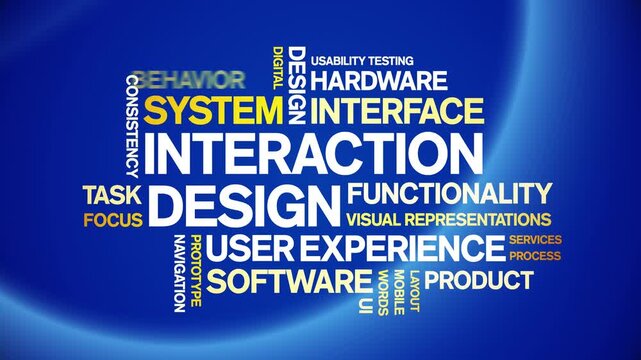 interaction design animated word cloud-gross domestic product animation tag kinetic typography seamless loop.