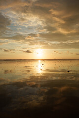 Obraz premium sunset on the beach