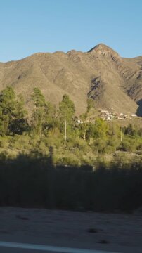Coquimbo la serena desert road trip car driving northern chile landscape