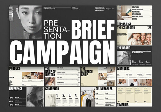 Creative Brief Presentation Template