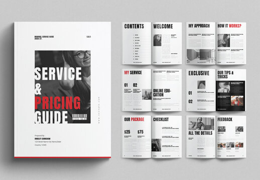 Service & Pricing Guide Template