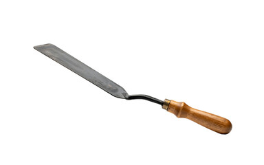 Fototapeta premium Wooden handle handsaw with metal blade