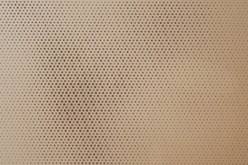 Fototapeta premium Brown geometric dot pattern seamless texture
