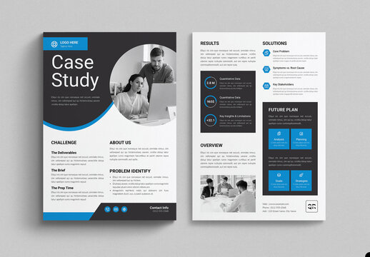 Case Study Flyer Template