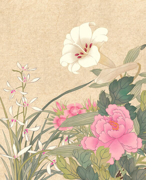 Flower illustration  003