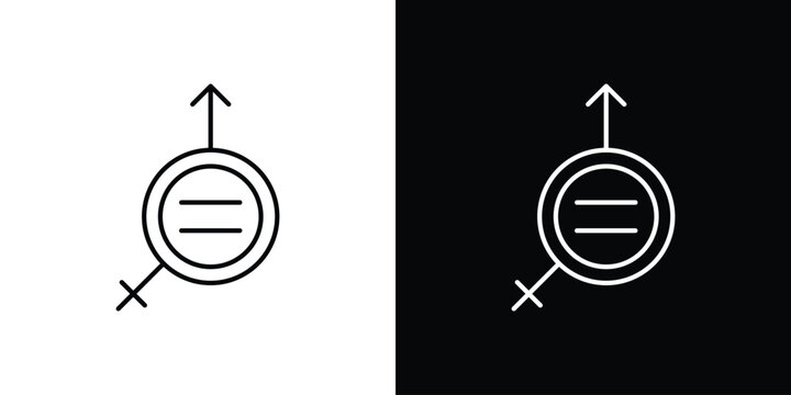 Equality icon symbol, best for mobile apps