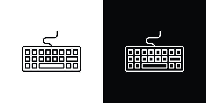 Keyboard icon symbol, best for mobile apps