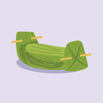 Indonesian Traditional Snacks and Cakes Illustration Set