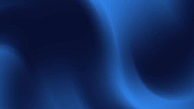 Smooth deep blue abstract featuring wavy liquid shapes suitable for backgrounds, design projects, posters, and web graphics with abstract dark soft pattern.