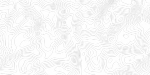 seamless paper white area landscape location discovery spiral line. vector topo map design background. abstract hiking topography world grid wave Topographic map geographic line texture. © haven lklkj11