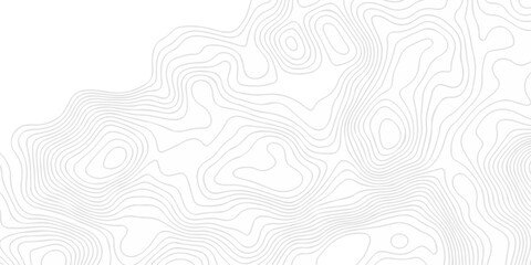 seamless White location discovery spiral line vector topo map design background. hiking topography world grid wave Topographic map geographic line texture. © haven lklkj11