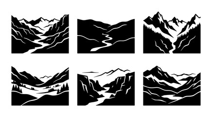 Mountain Valley Landscapes © Saiful