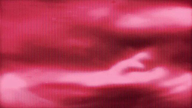 Red vertical pixelated glitch texture with gritty digital noise and distortion, ideal for retro motion design