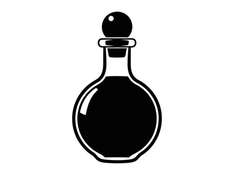 Potion Bottle Vector Illustration