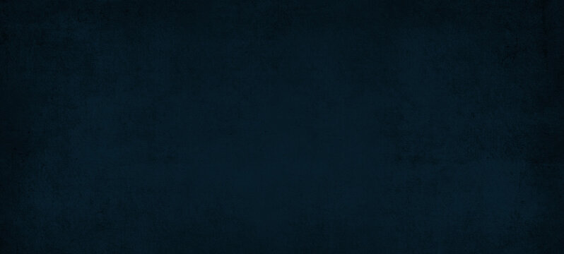 Abstract grunge texture with deep blue gradient and dark overlay background
