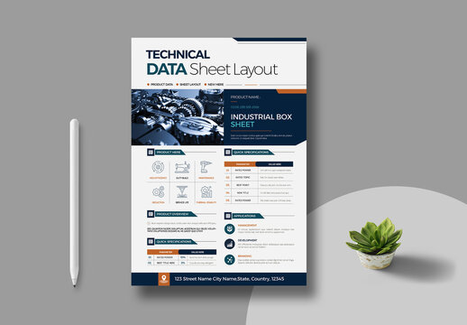 Technical Data Sheet Layout