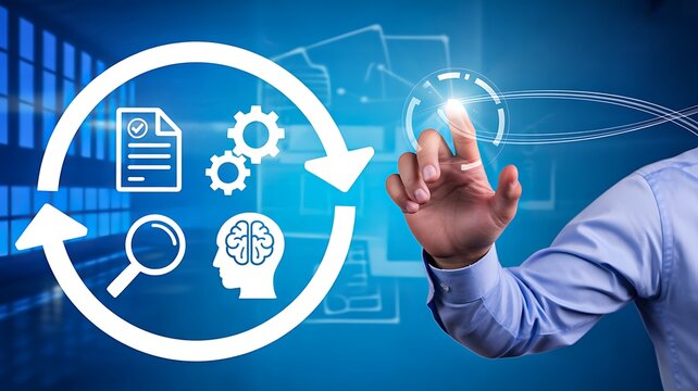 Business process optimization and workflow management concept