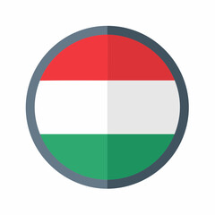 Fototapeta premium Hungary Flag Icon