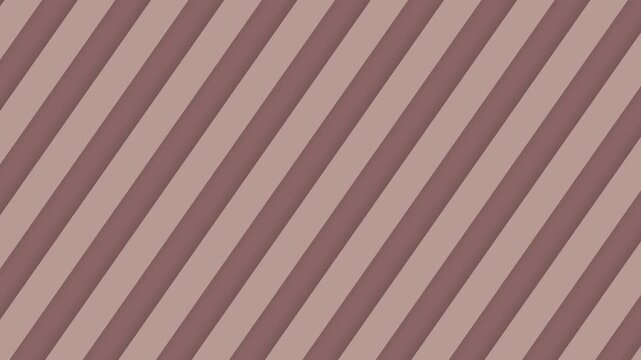 Abstract seamless pattern with diagonal stripes in muted brown and beige tones, animated pattern, seamless looped background