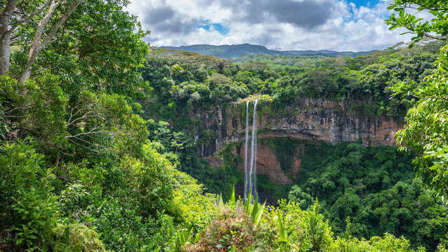 Chamarel Waterfall Viewpoint, Black River Gorges National Park, Mauritius
