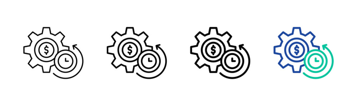 Cost Effective Icon Collection Different Style Outline