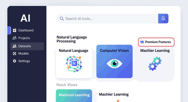 Machine Learning Concept Technology Eye.