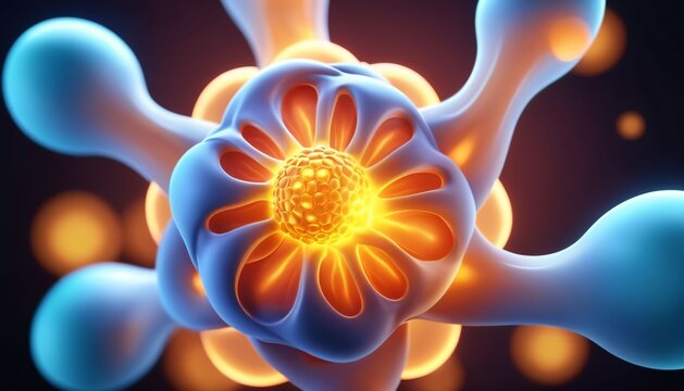 Microscopic Biomorphic Flower Like Structure