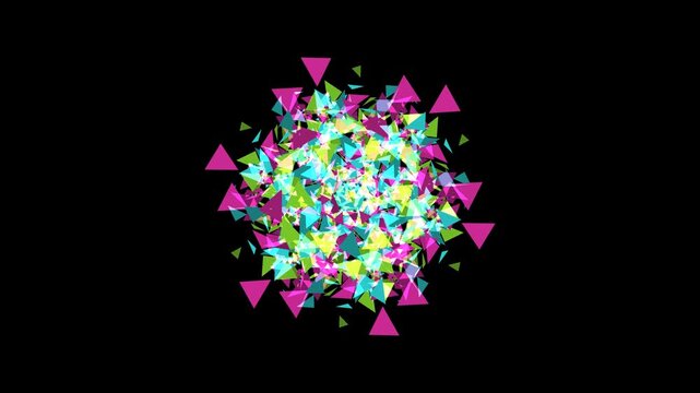 kinetic kaleidoscope mirror room 3d