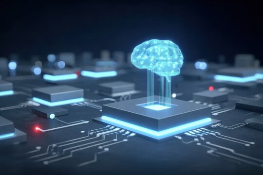 A machine model for computing uses artificial neural inputs to sustain high processing performance.