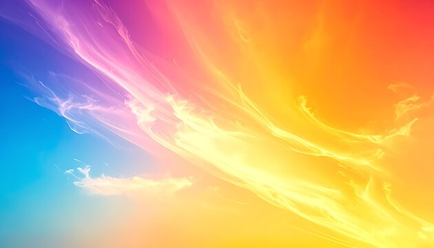 Vibrant colorful rainbow abstract background texture.