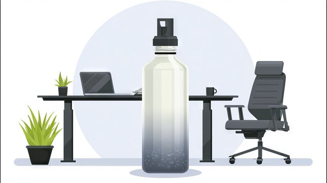 Healthy Office Setup Variant One