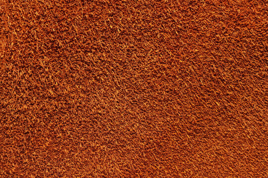 brown suede texture closeup