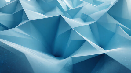 Obraz premium Blue Futuristic Technology Background with Abstract Digital Curves and Modern Gradient Style