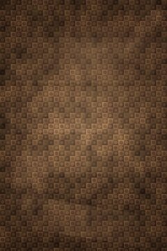 Traditional brown batik diamond pattern texture