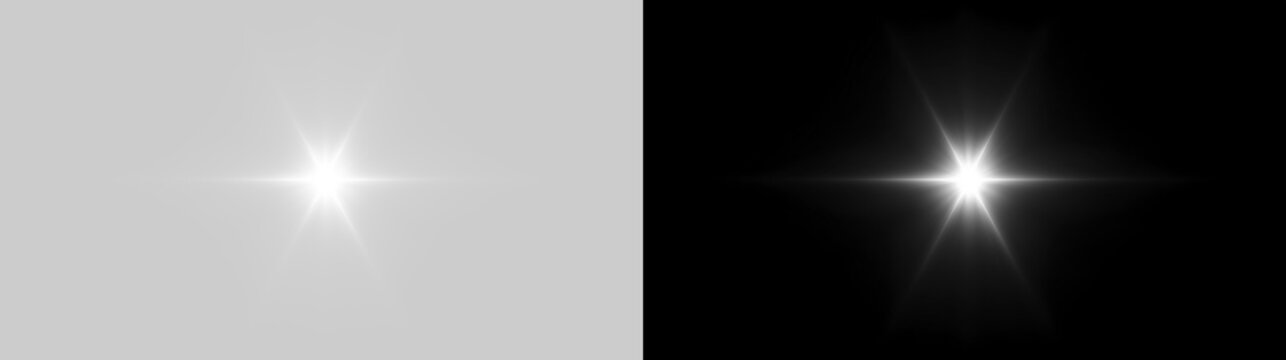 Bright Starburst Light Effect, Abstract Energy Sparkles PNG, Commercial Use Glitter Particle PNG