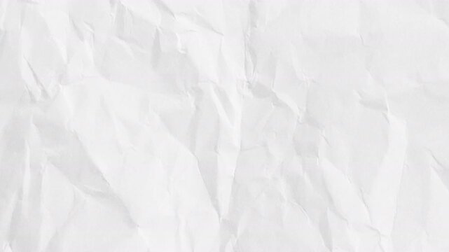 Crumpled Paper Background Animation