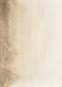 Minimalist Watercolor Side Gradient Texture on Paper Background