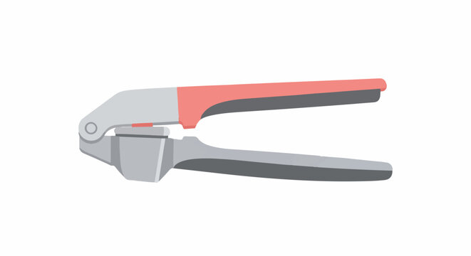 Simple illustration of a kitchen utensil for mincing garlic