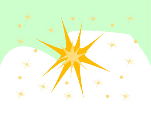 Glint Concept Illustration Illustration Vector Style