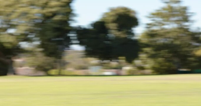 Helmeted man greeting teammates on field, approaching crease swinging cricket bat for practice
