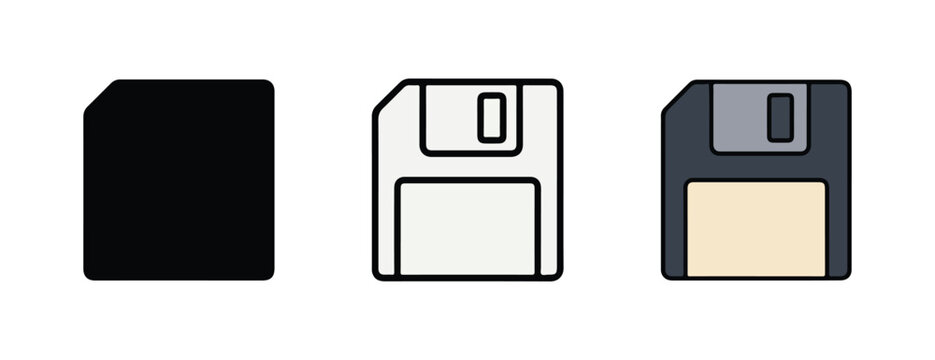 floppy, disk, icon, technology, data, storage, retro, 