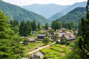 世界遺産　五箇山相倉合掌集落　初夏 © Hiro074