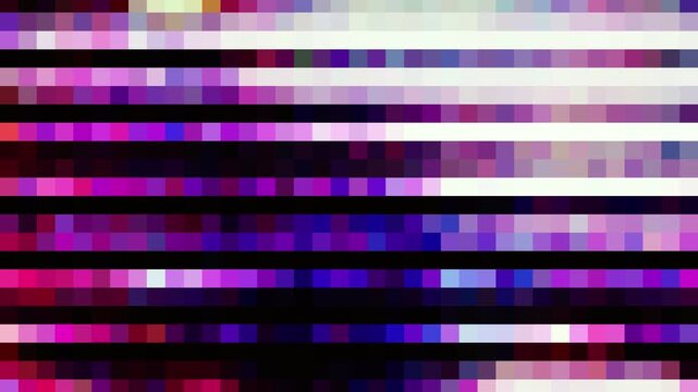Pixelated Glitch Transition Collection Bundle Pack for Dynamic Video Editing