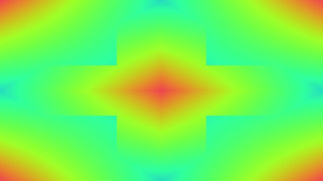 Abstract rainbow blocky pattern moving animation seamlessly looping animation.