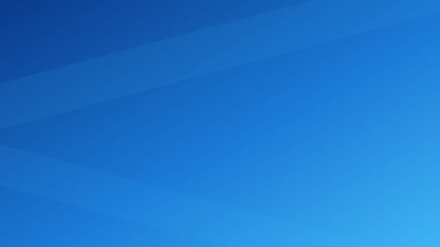 Azure blue crossing folds minimal gradient background, clean corporate motion loop