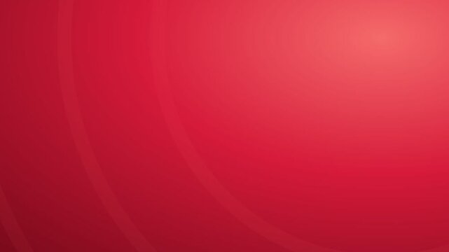 Crimson corner light arc minimal gradient background, clean corporate motion loop