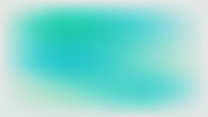 Obraz premium Abstract grain texture with soft teal and white gradient abstract background creative