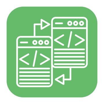 Code Refactoring Icon