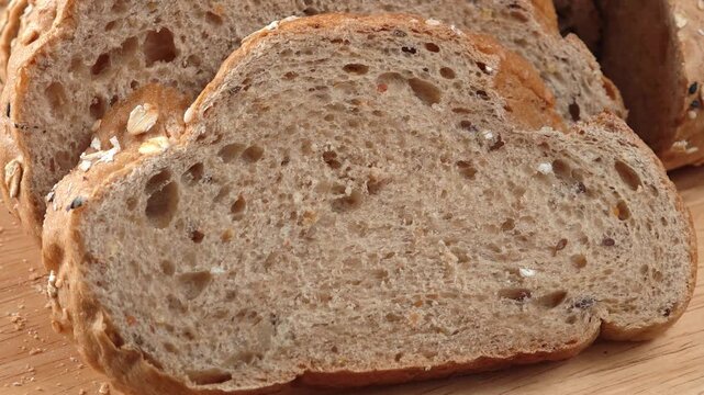 Video of whole wheat bread	