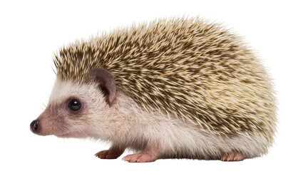 Naklejka premium African Pygmy Hedgehog with Spines and Fur